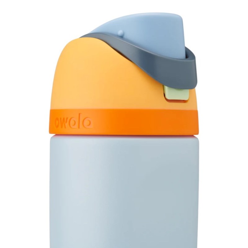 Owala 16oz Kids FreeSip® Stainless Steel Waterfles Blauw | HOE9019TN