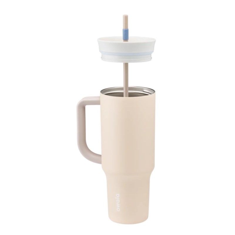Owala 40oz Tumbler Stainless Steel Waterfles Beige | JWY3528GK