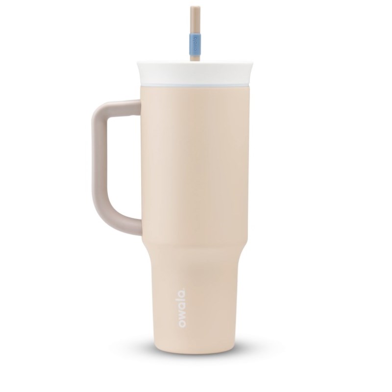 Owala 40oz Tumbler Stainless Steel Waterfles Beige | JWY3528GK